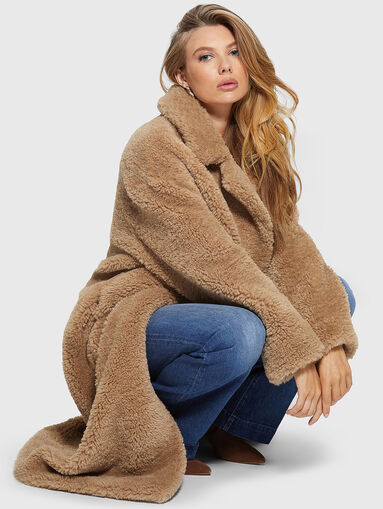 ALINA coat in brown color - 4