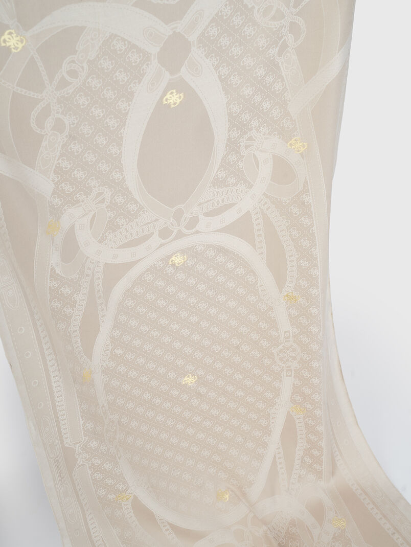 Viscose blend scarf - 3
