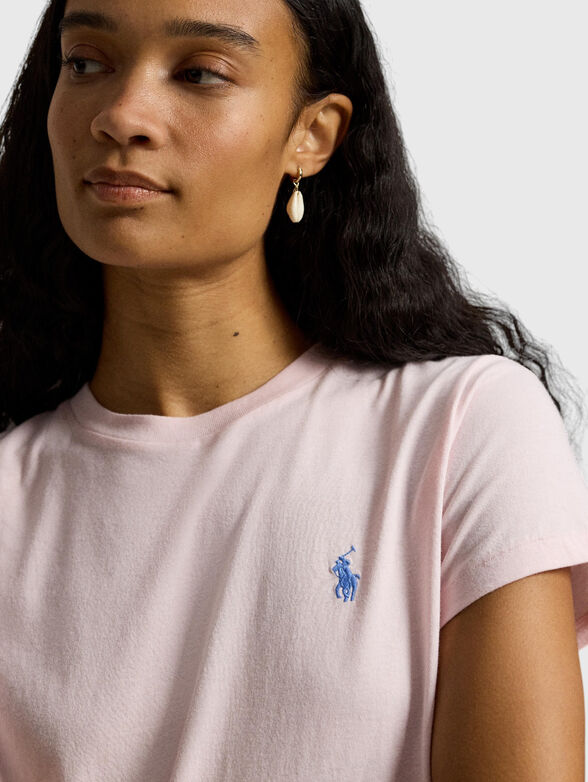 T-shirt with embroidered logo - 4