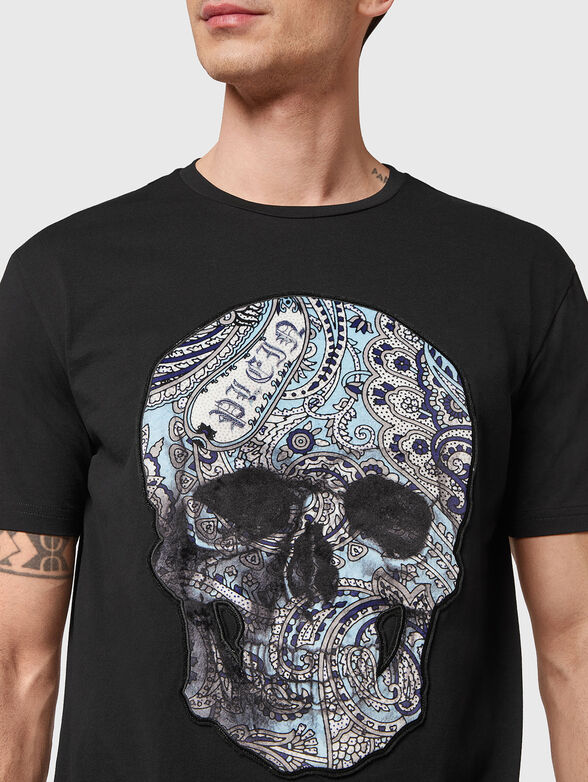 PAISLEY cotton T-shirt - 4