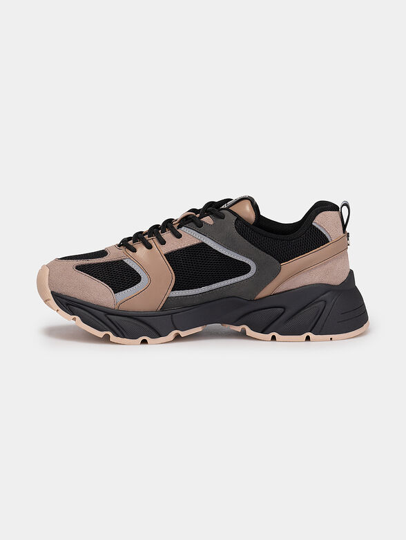 STANDOUT sneakers in beige and black - 4
