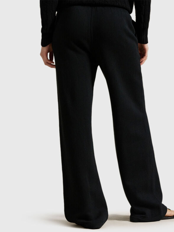 Drawstring wide leg tracksuit bottoms - 2