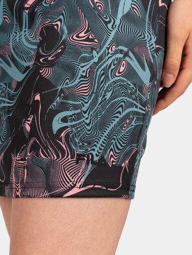 DES AOP galaxy print skirt - 4