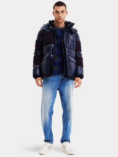 BERNARD blue padded jacket - 5