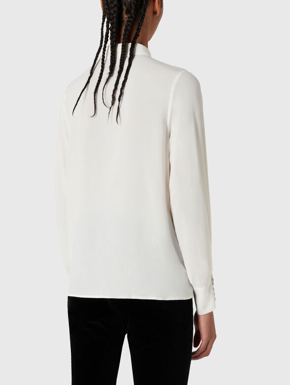 White long sleeved shirt - 3
