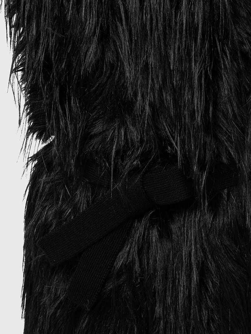 Faux fur vest - 3