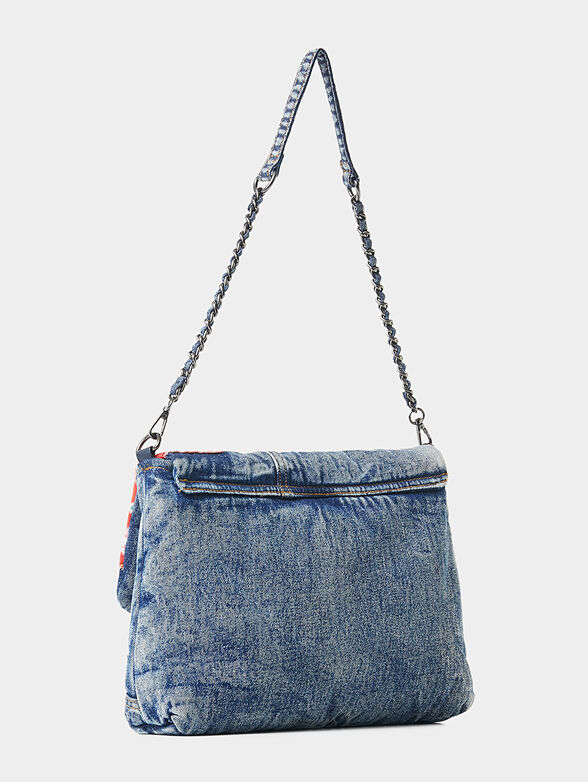 VERA bag with denim texture - 4