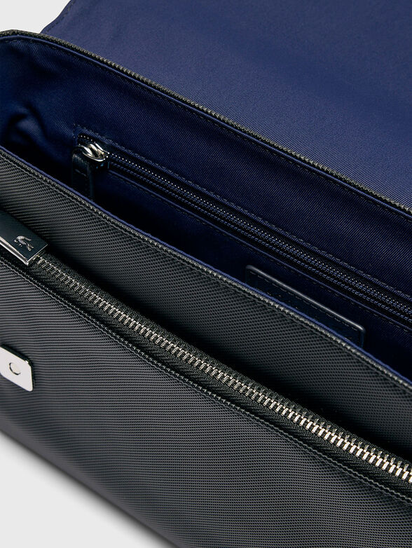 Crossbody bag with saffiano effect - 6