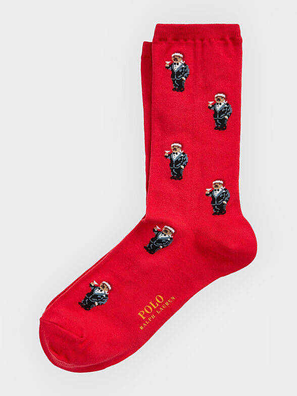 Socks with Polo Bear print - 1