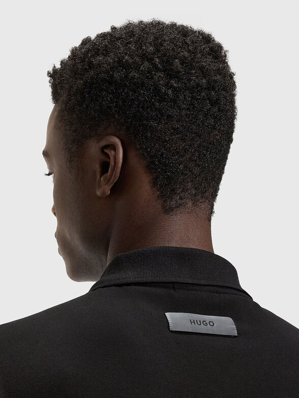 Short-sleeved cotton polo shirt - 4