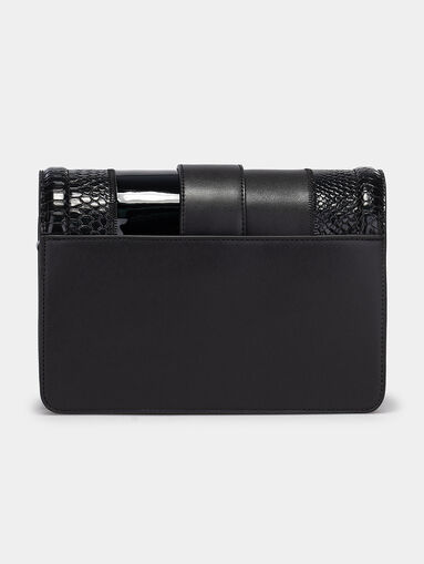 Black bag with logo buckle - 4