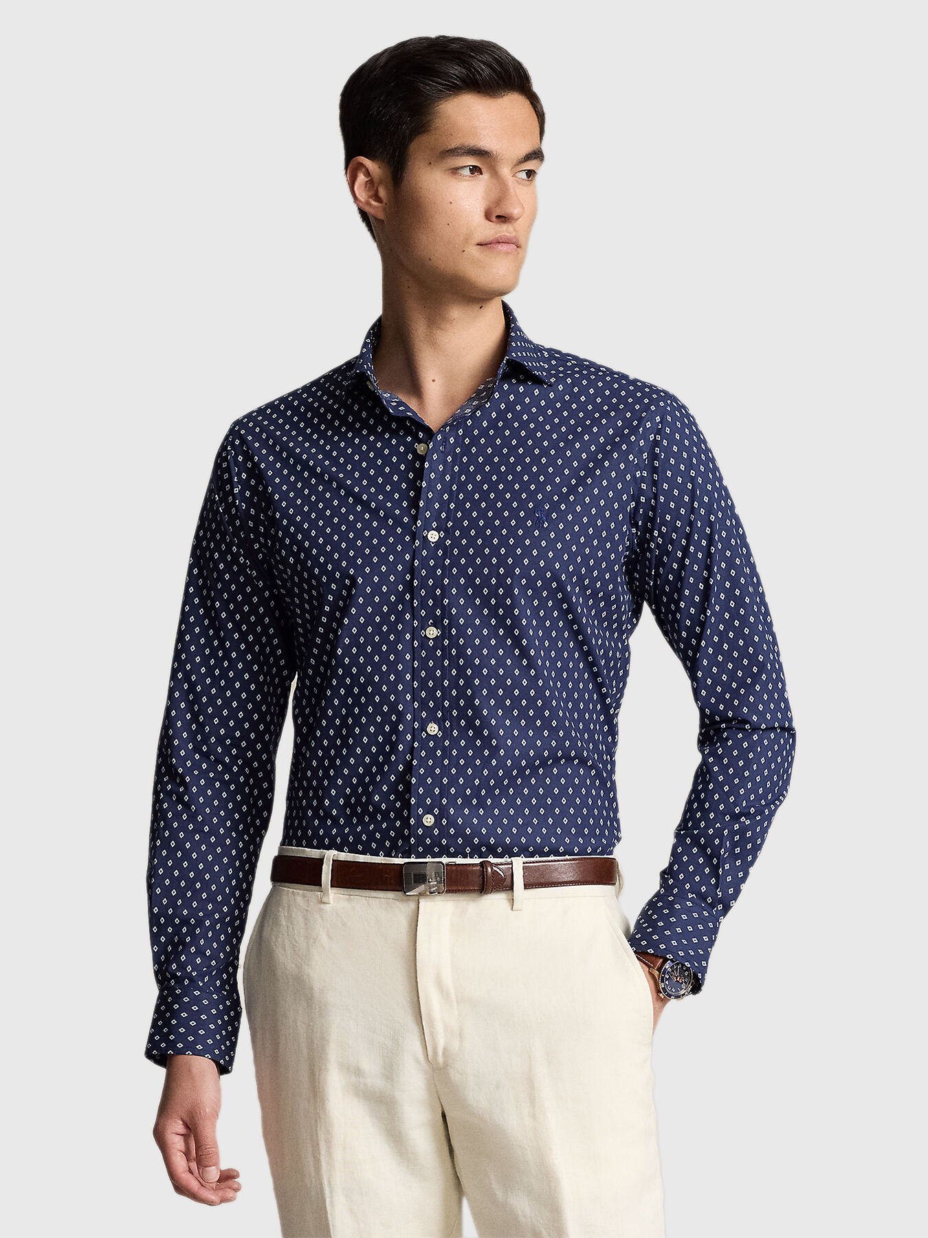 爆買いしたくなる print with Shirt and LAUREN RALPH POLO brand logo 小物