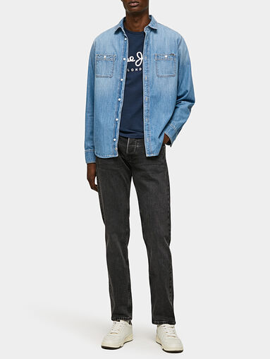 SPIKE dark grey jeans - 5