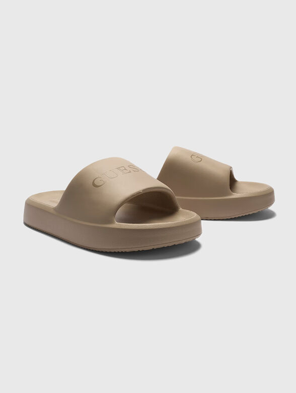 Beach slippers with logo detail - 2