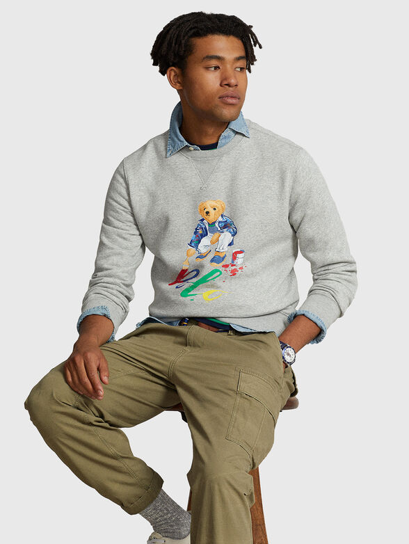 Sweatshirt with Polo Bear motif - 4