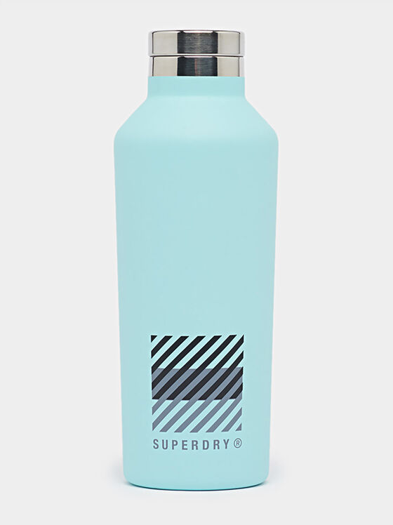 Метална бутилка в син цвят - 1
