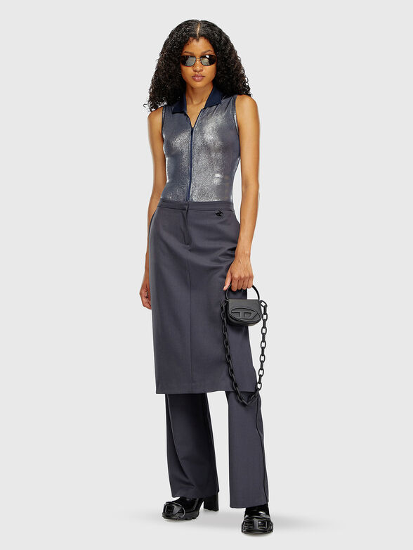 P-EARL wool blend pants  - 4