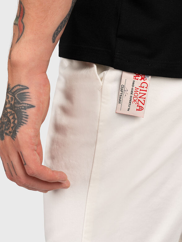 Black T-shirt with colorful print - 5