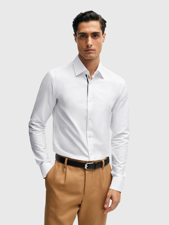 Cotton white shirt  - 1