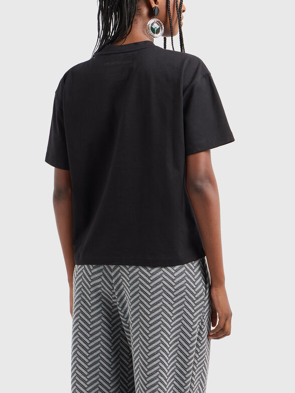 T-shirt with contrast logo - 3