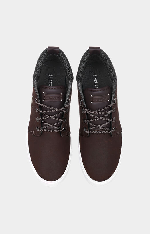 AMPTHILL TERRA 318 Black high sports shoes brand LACOSTE