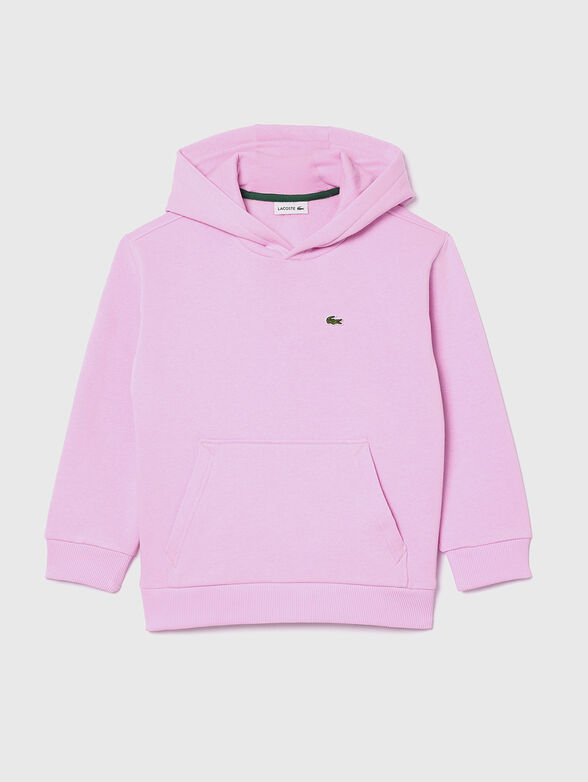 Dark blue sweatshirt with logo  - 1