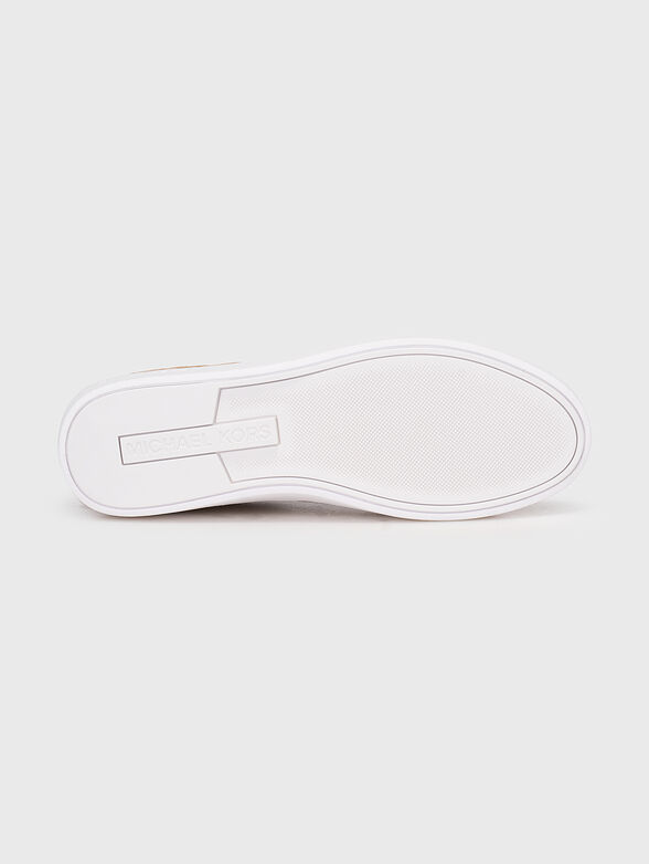 KEATON suede sneakers with logo effect - 5