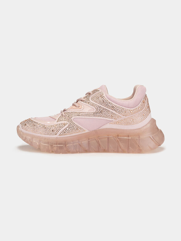 CLARISSE sneakers with appliquéd rhinestones - 4