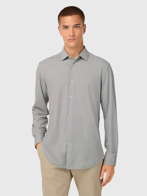 Shirt with microprint - 1