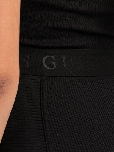 EMI black ribbed top - 4