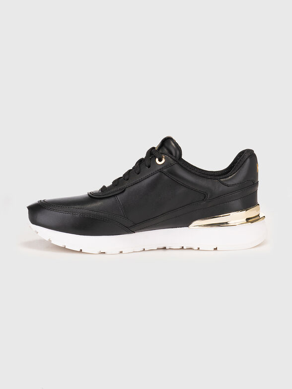NOVA leather sneakers with contrast sole - 4