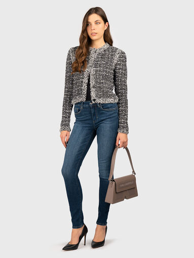 Skinny jeans with rhinestones - 5