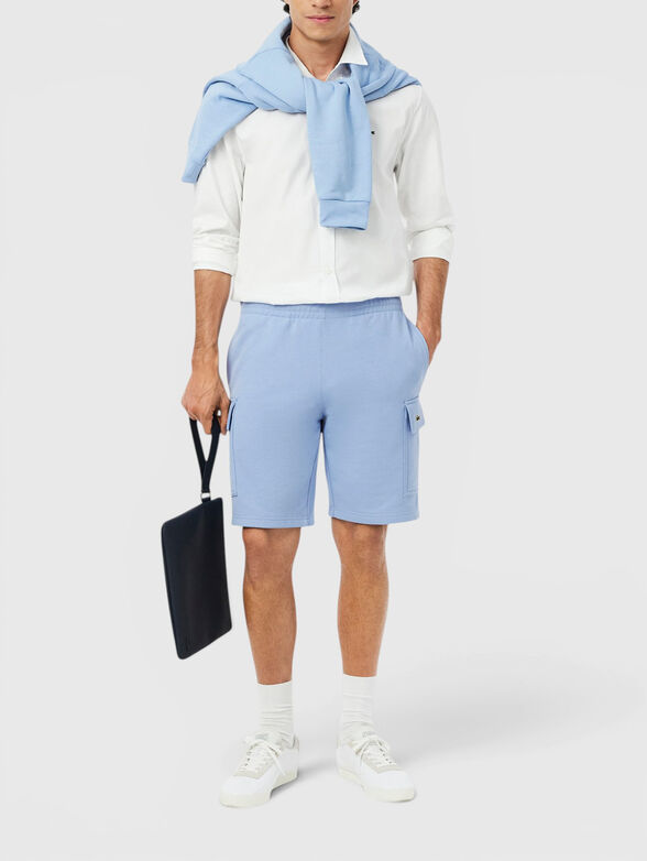 Shorts with logo embroidery - 4