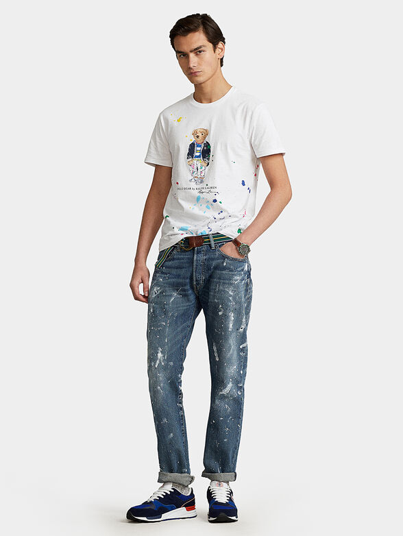 POLO BEAR t-shirt with sprinkled art details - 2