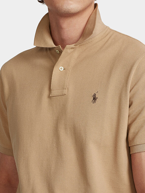 Polo-shirt in beige color - 4