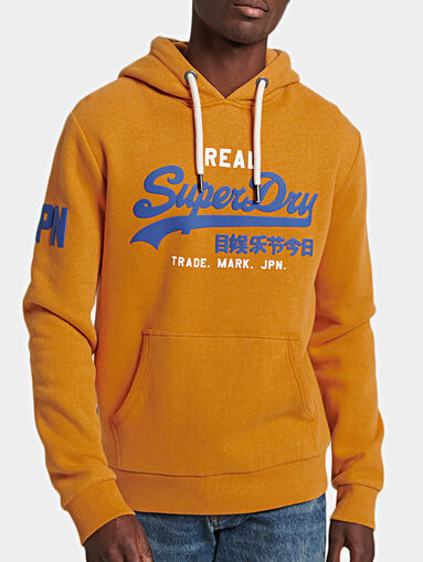 Grey sweatshirt with hood - 5