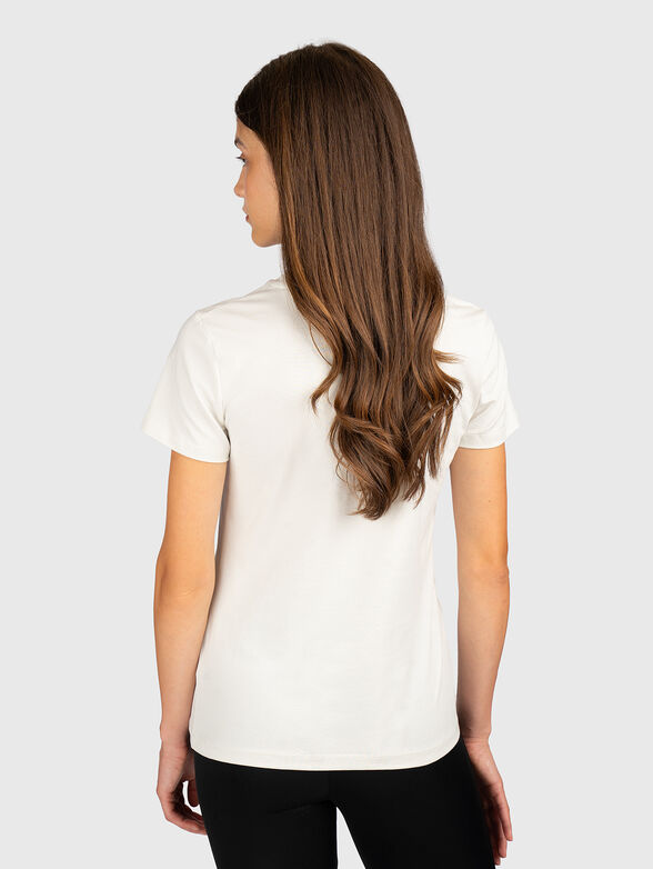 Cotton-blend T-shirt  - 3
