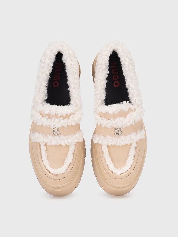 KRIS loafers with logo - 5