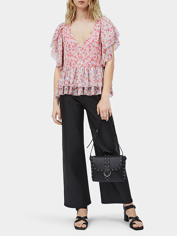 ORLENAS  V-neck blouse - 2