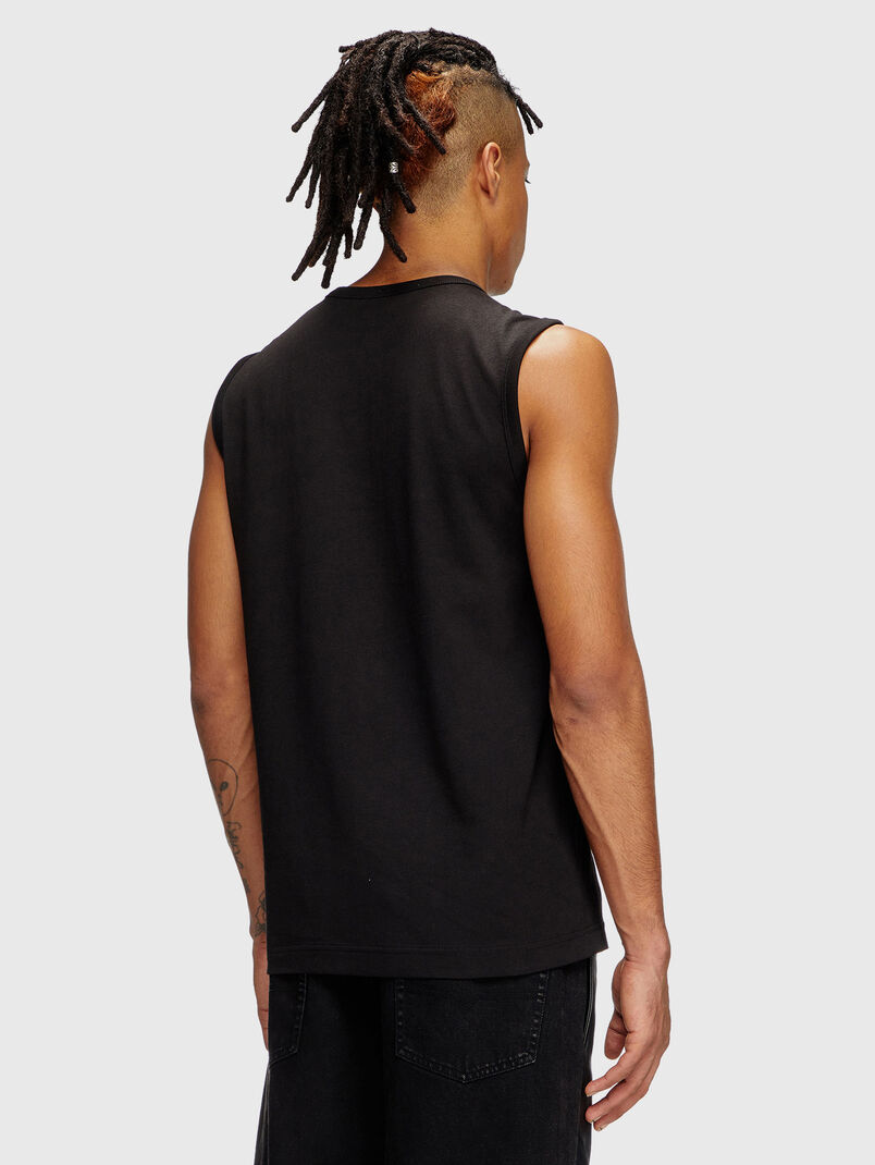 T-BISCO-BIGOVAL black top with logo detail - 3