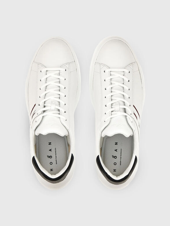Genuine leather sneakers - 6