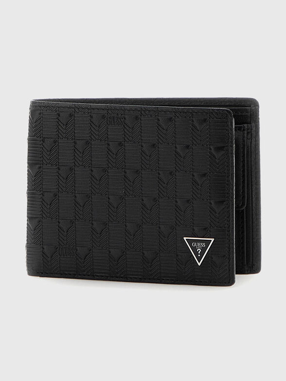 MADRID logo leather wallet - 1
