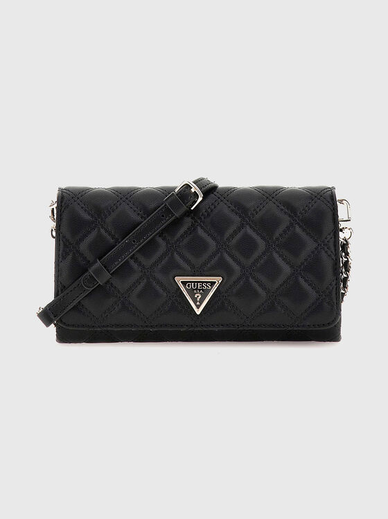 GIULLY quilted effect clutch - 1