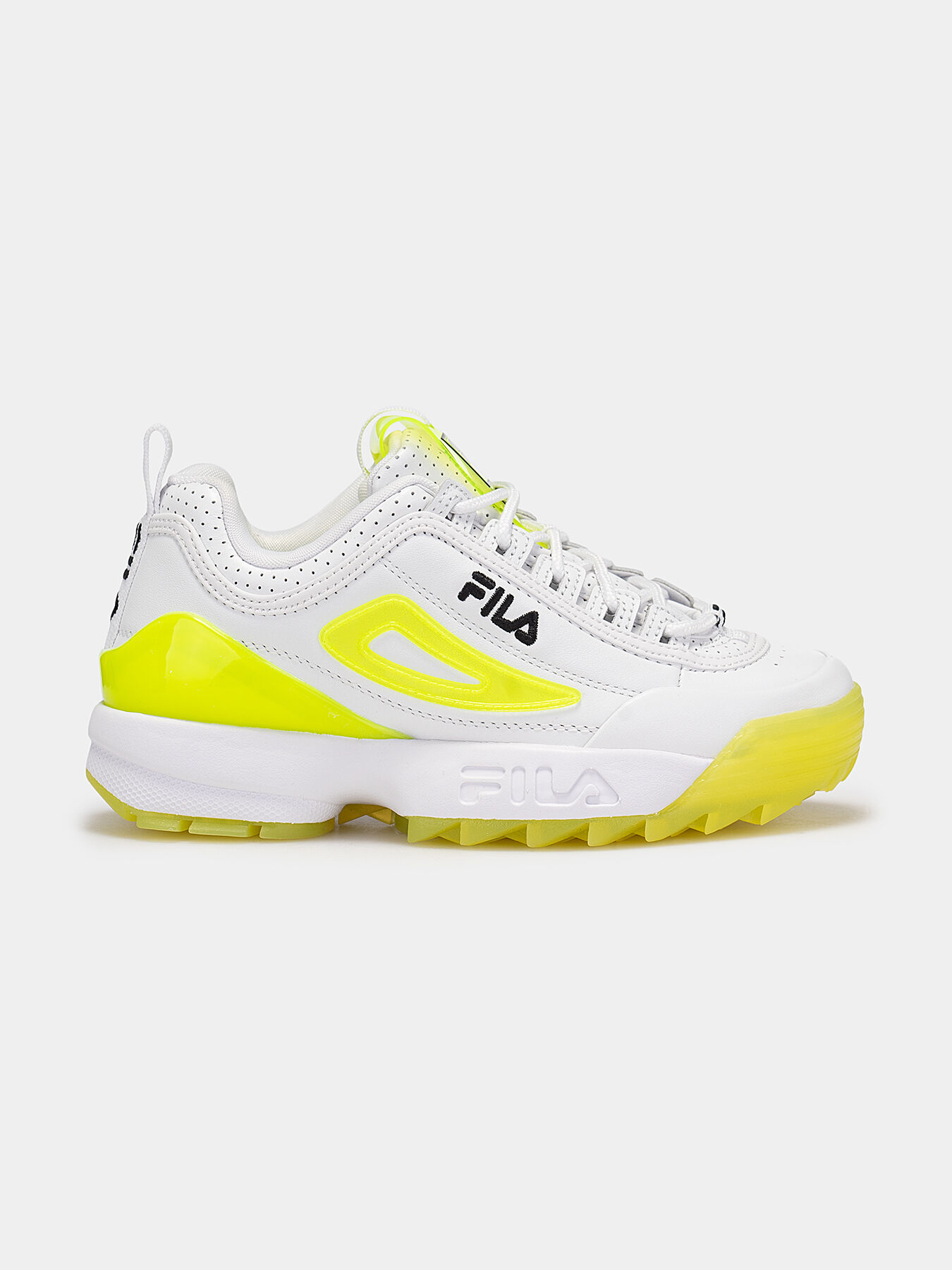 Fila disruptor neon yellow 2025