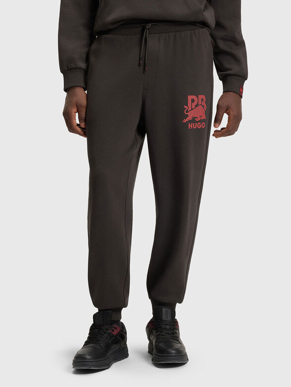 RED BULL x HUGO cotton sports trousers - 1