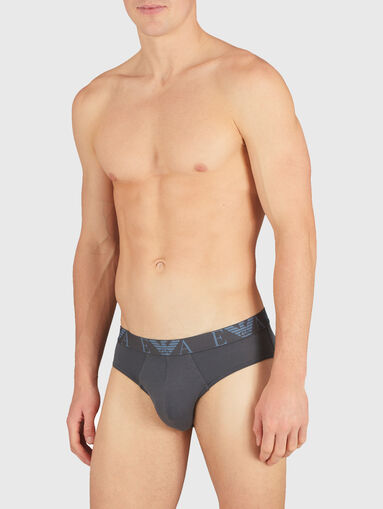 Set of three briefs with logo - 3