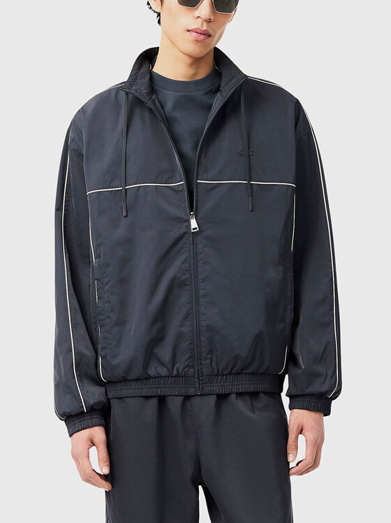 Спортно яке с лого детайл  - 1