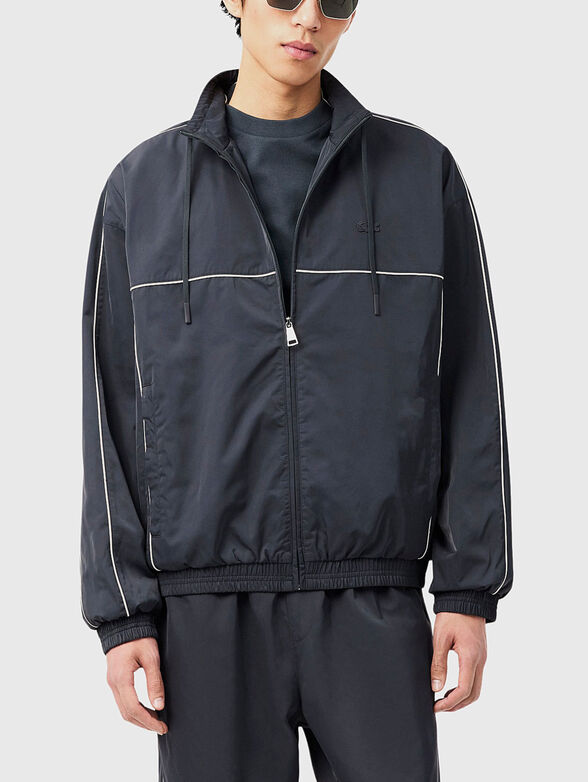 Sports jacket with logo detail  - 1