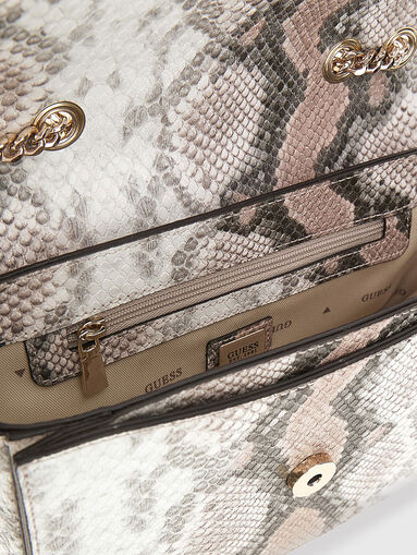 JANE crossbody bag with animal print - 5