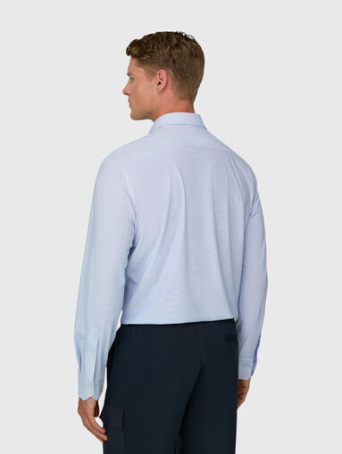 Slim fit blue shirt - 3